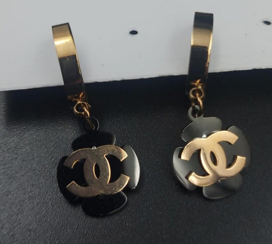 Brand Inspired anti tarnish Earrings